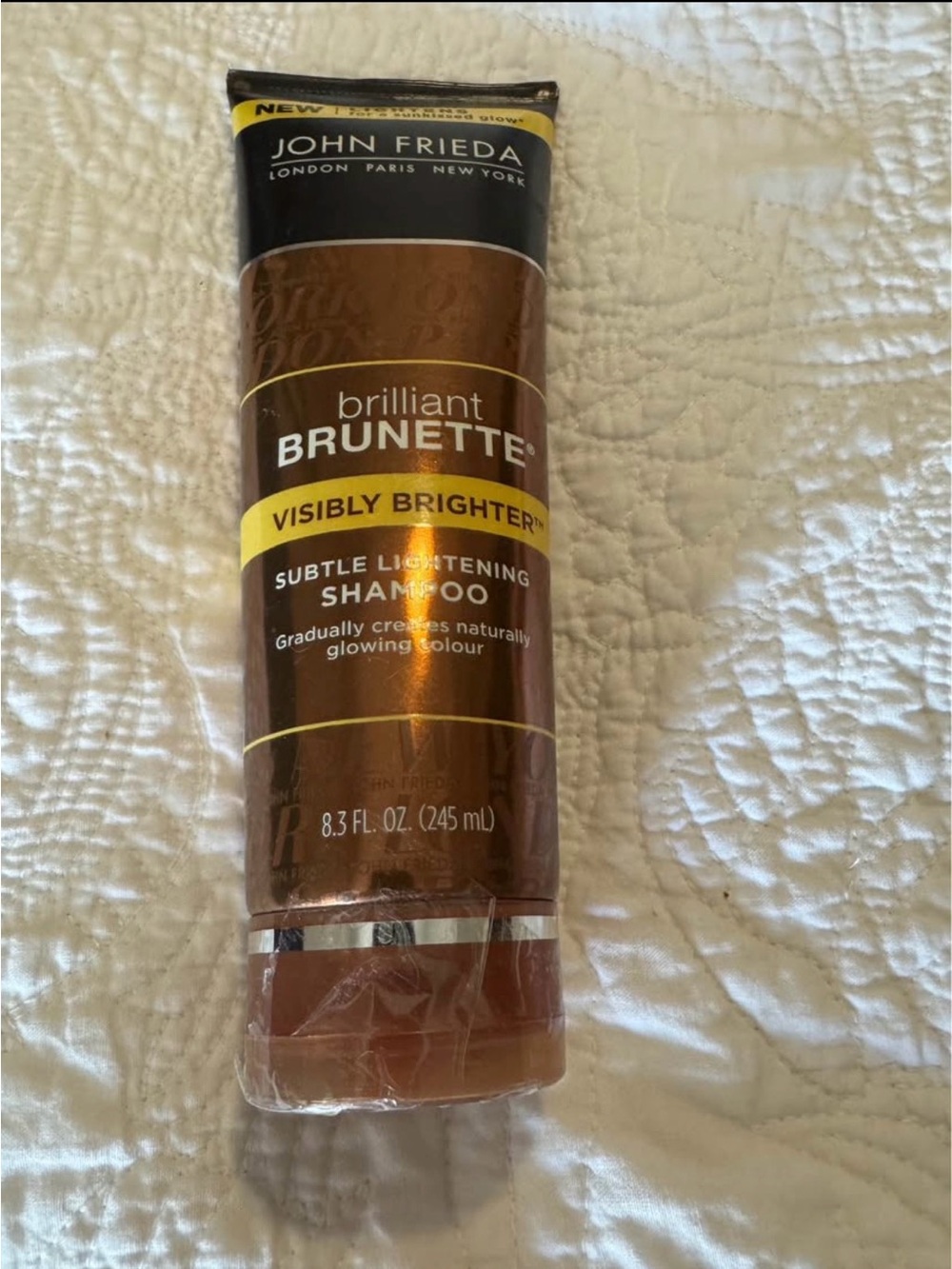 NEW SEALED John Frieda Brilliant Brunette Shampoo Color lightning